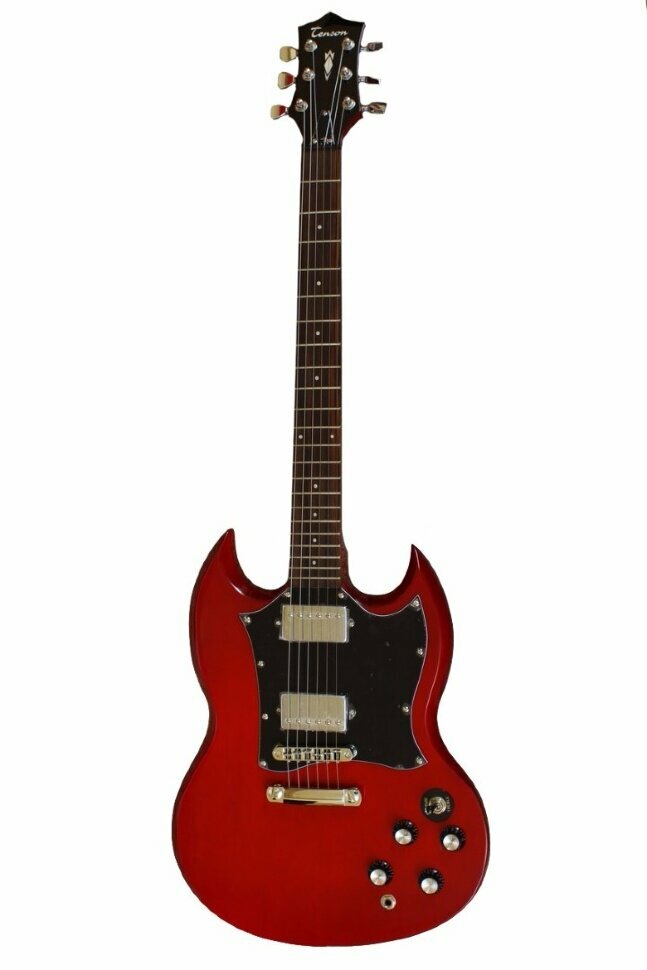 TENSON Nashville SD Set Neck Transparent Red электрогитара (F503424)