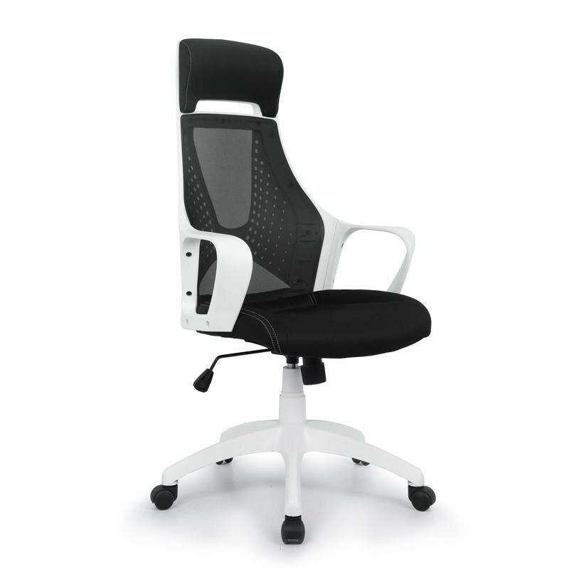 Кресло Easy Chair 578 TC сетка/ткань черный белый