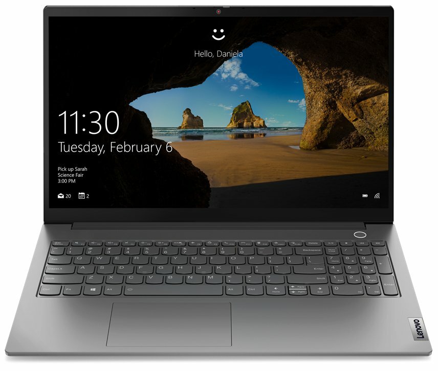 Ноутбук Lenovo ThinkBook 15 Gen 2 15.6"(1920x1080)/ i3-1115G4(3ГГц)/ 8Гб/ 256Gb SSD/ UHD Graphics/ Без ОС/ Серый 20VE0054RU