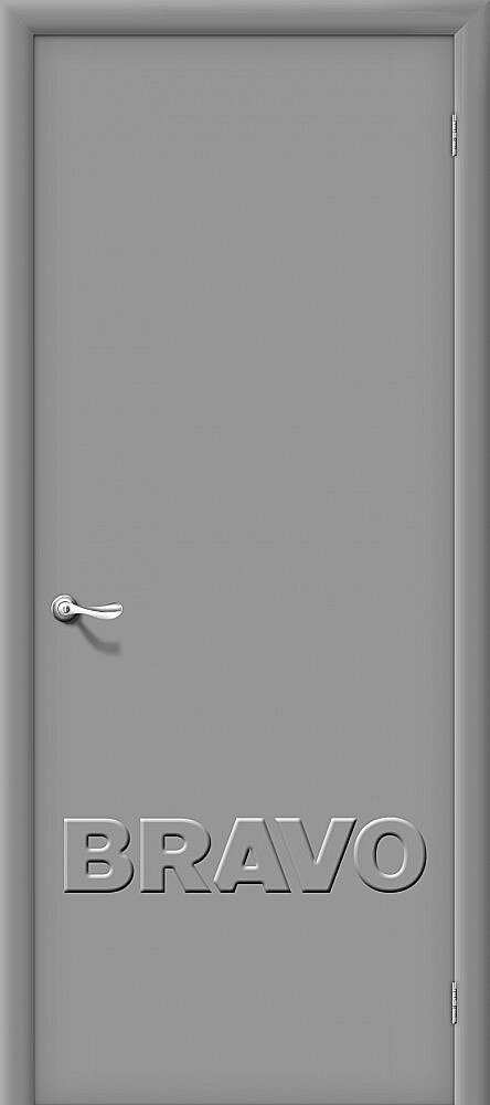 Гост Л-16 (Серый), дверь межкомнатная