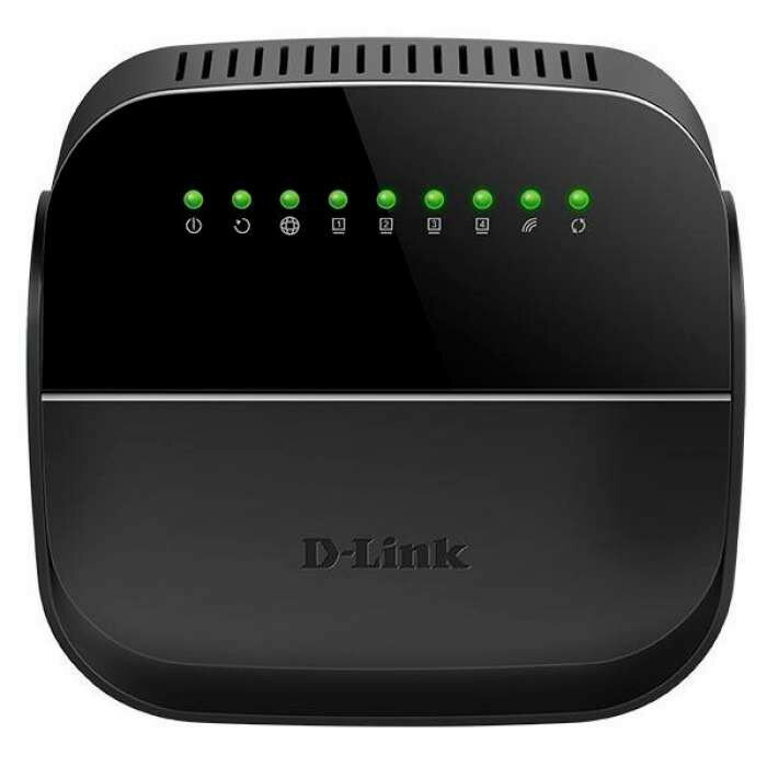 Маршрутизатор D-Link DSL-2640U/R1A, ADSL2+ Annex A Wireless N150 Router with Ethernet WAN support. 1 RJ-11 DSL port, 4 10/100Base-TX LAN ports, 802.11b/g/n compatible, 802.11n up to 150Mbps with internal 3 dBi ante