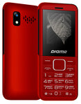 Мобильный телефон Digma C171 Linx 32Mb темно-красный моноблок 2Sim 1.77