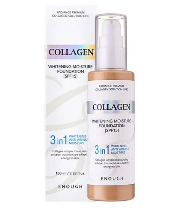 Основа тональная с коллагеном 3 в 1 Enough 3in1 Collagen foundation #13 100мл