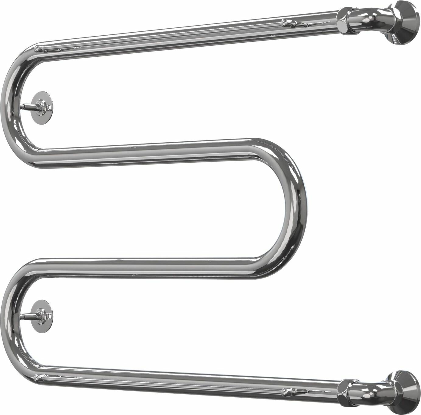 фото Полотенцесушитель водяной Арго нержавеющая сталь 500х700 мм