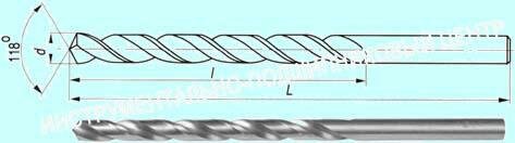 Сверло d 6,0х 91х139 ц/х Р6АМ5 удлиненное с вышлифованным профилем ГОСТ 886-77 \"TLX\" (шт)