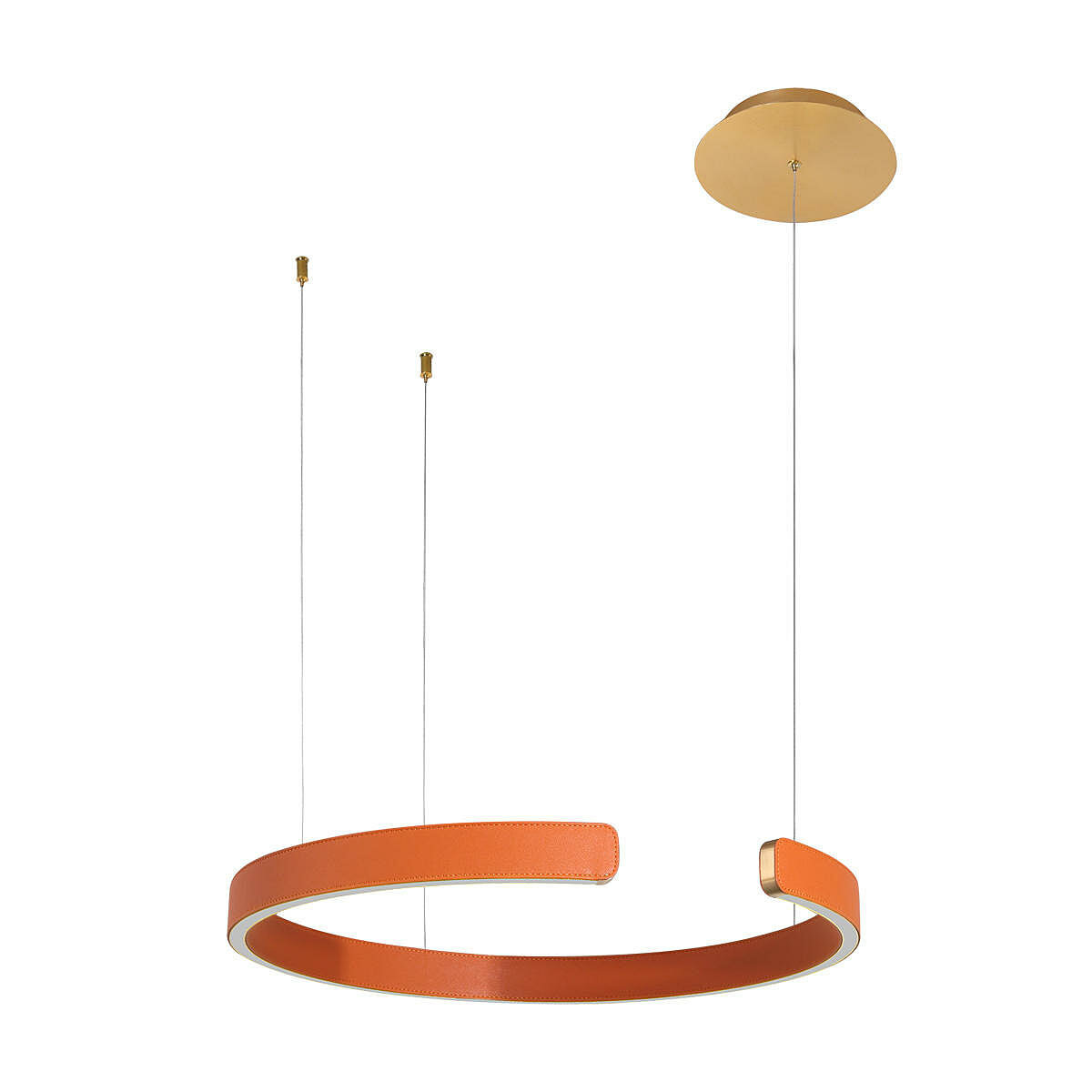 Светильник подвесной Loft It Ring 10025/400 Orange, LED, 24Вт, кол-во ламп:1шт., Оранжевый