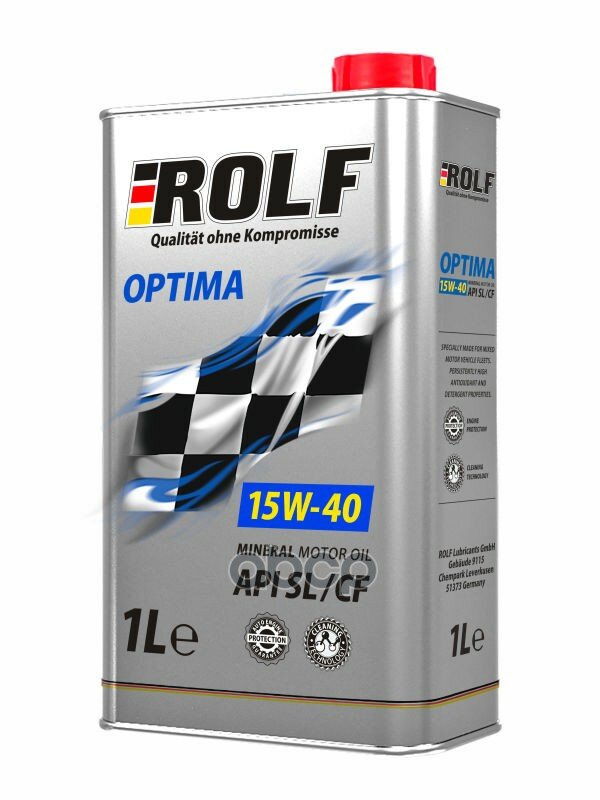 ROLF Rolf Optima Sae 15w-40 Sl/Cf (1л)