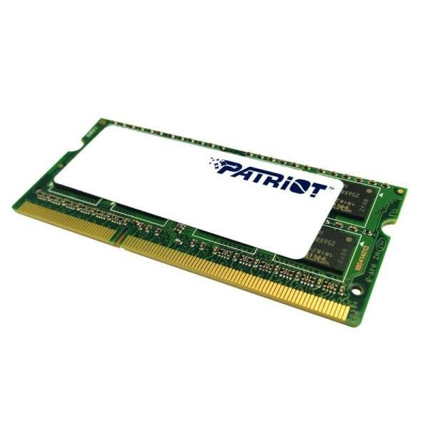 Patriot Оперативная память для ноутбука 8Gb (1x8Gb) PC3-12800 1600MHz DDR3L SO-DIMM CL11 Patriot PSD38G1600L2S