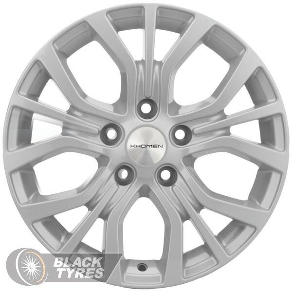 Литой диск Khomen Wheels KHW1608 6.5x16/5x114.3 D67.1 ET41, Серебристые