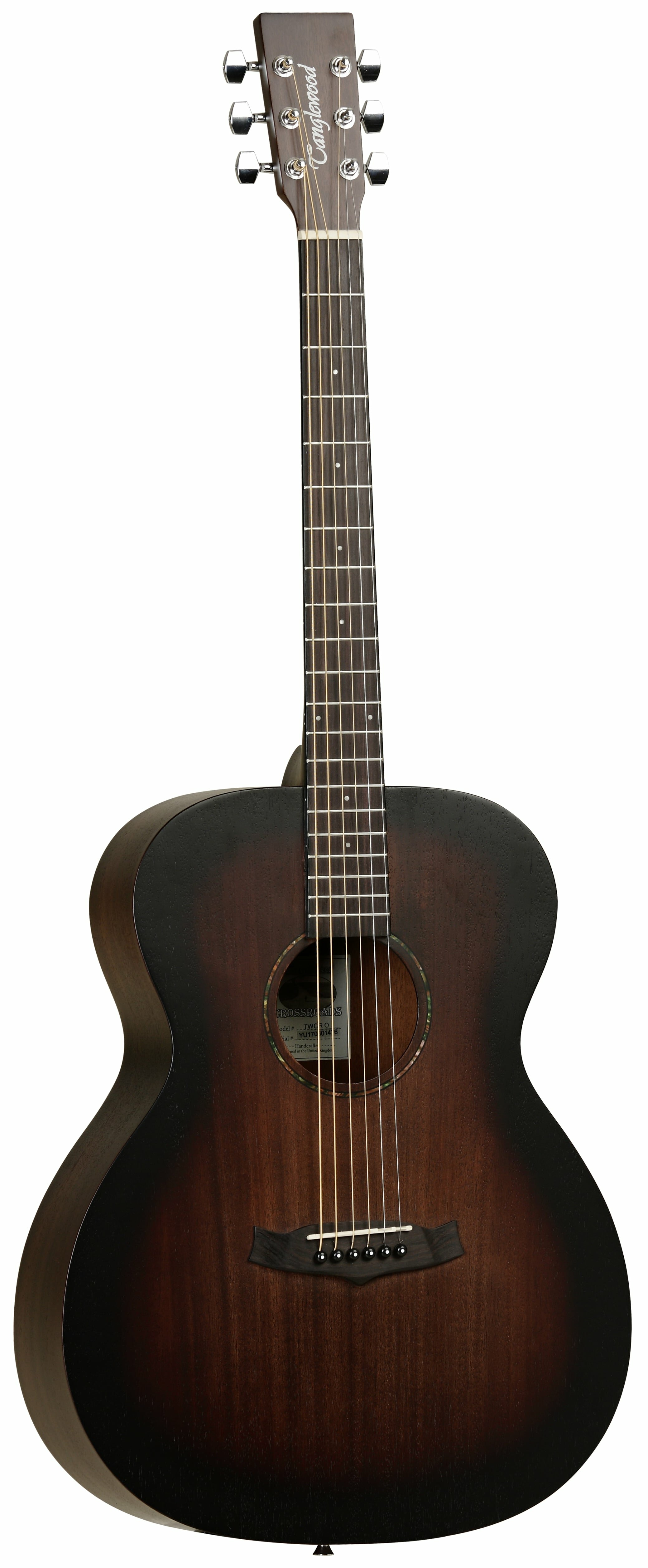 TANGLEWOOD TWCR O акустическая гитара, тип корпуса Folk, корпус из махагони, отделка Whiskey Barrel Satin