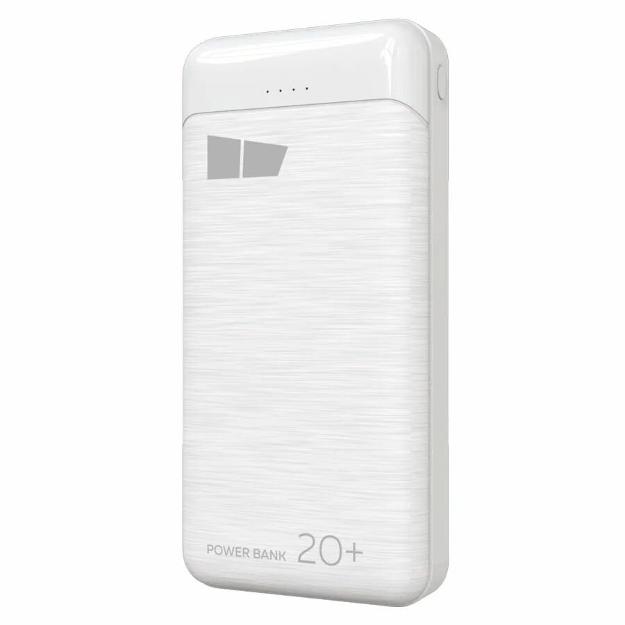 Внешний аккумулятор More choice PB33-20 20000mAh 2USB 2.1A белый