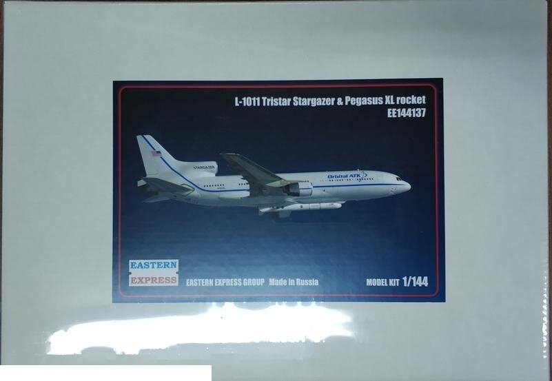 ЕЕ144137 L-1011 STARGAZER & Pegasus XL rocket 1/144