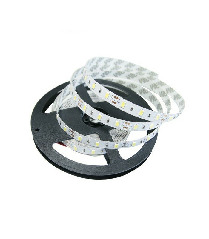 Ультраяркая светодиодная лента Ultra High lum SMD 5630-60LED-IP33-12V Люкс 5м. - Цвет свечения:Белый теплый 3000-3500K - фотография № 2