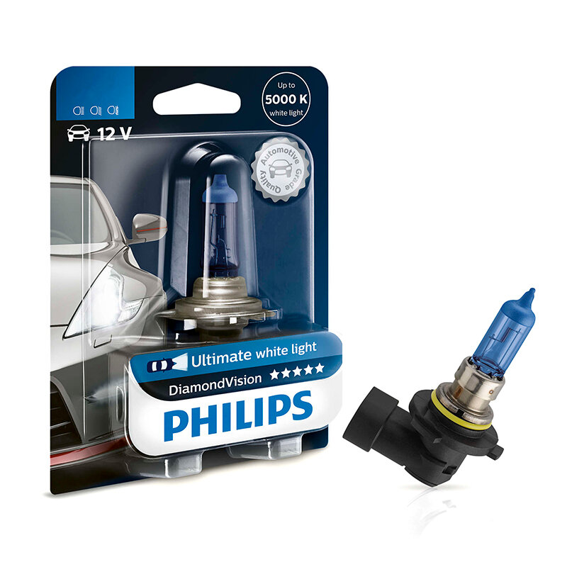 Лампа галогенная Philips DiamondVision HB4 12V 55W P22d, 1 шт. (блистер)