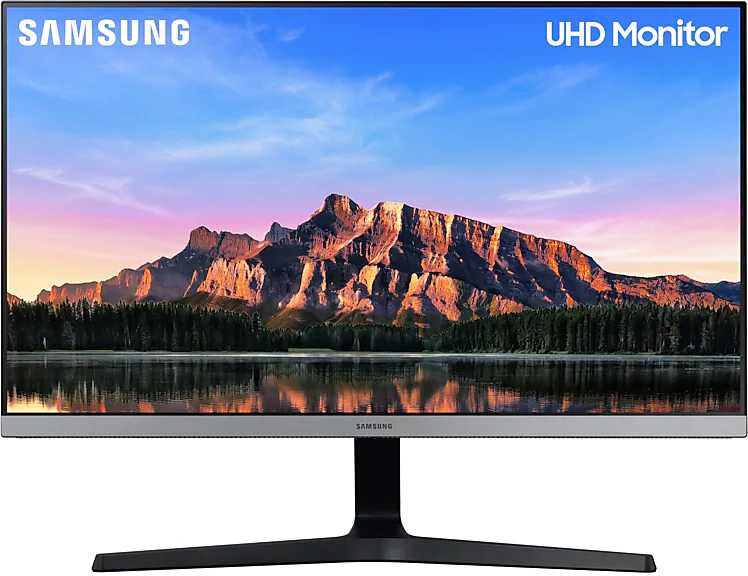 Монитор SAMSUNG U28R550UQI 28", темно-серый