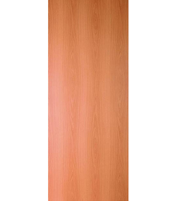 Дверное полотно Verda миланский орех глухое ламинированная финишпленка 600x2000 мм без фрезеровки