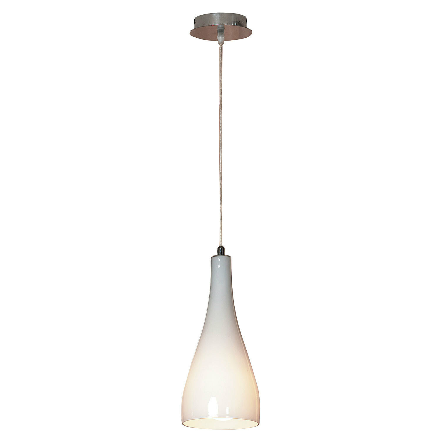 Светильник подвесной Lussole GRLSF-1106-01, E27, кол-во ламп:1шт., Белый
