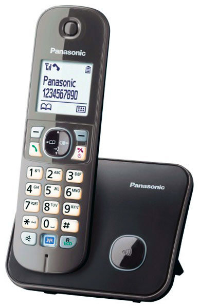 Радиотелефон DECT Panasonic KX-TG6811RU grey