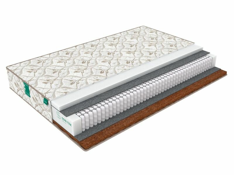 Матрас Sleeptek Perfect Foam Cocos, 180x190 см, пружинный
