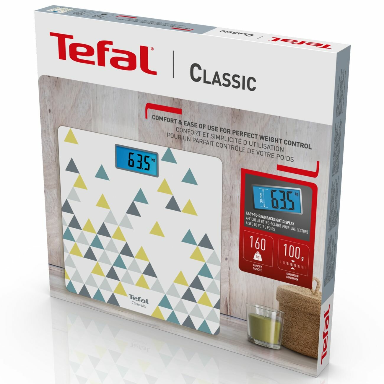 Весы напольные Tefal CLASSIC PP1536V0 - фотография № 2