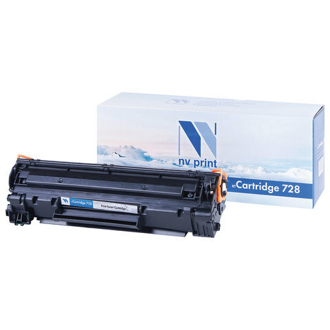 Картридж лазерный NV PRINT (NV-728) для CANON MF4410/4430/4450/4550dn/4580dn, комплект 2 шт., ресурс 2100 стр.