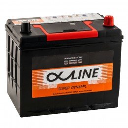 Автомобильный аккумулятор AlphaLINE 80R (95D26L) 700А обратная полярность 80 Ач (260x168x220)