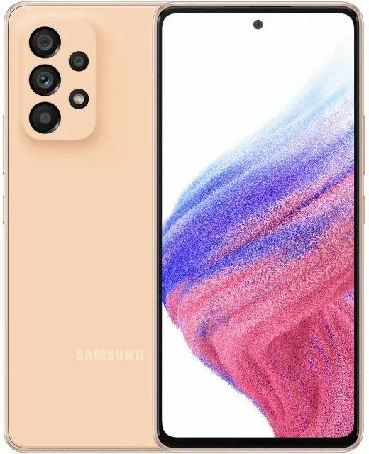 Смартфон Samsung SM-A536E Galaxy A53 5G 256Gb 8Gb, оранжевый