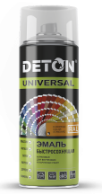 Краска аэрозольная Deton RAL 9003 сигнальная белая матовая акриловая 520 мл DETON DTN-A07259 | цена за 1 шт