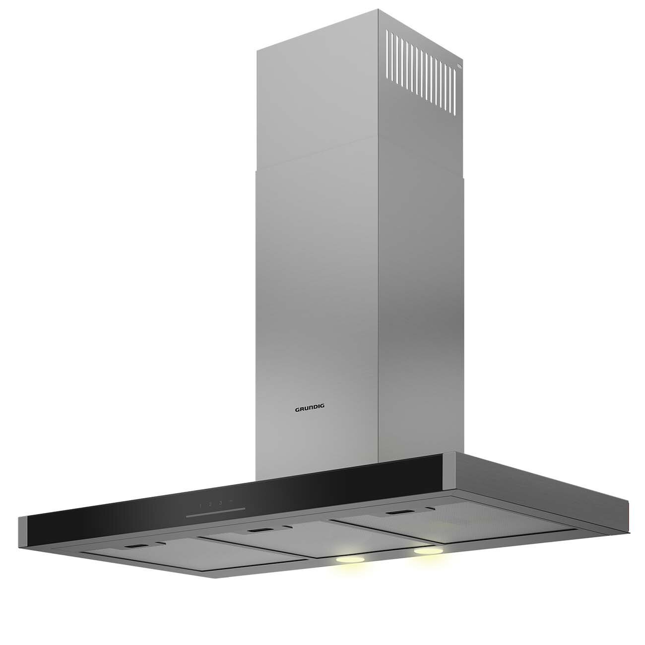 Вытяжка 90 см Grundig GDKP5460BC Inox GDKP5460BC Inox - фотография № 1