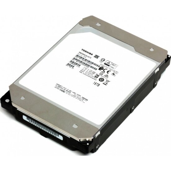 Жесткий диск TOSHIBA 3.5" 16Tb SATA III, 512 Mb, 7200 rpm Enterprise Capacity MG08ACA16TE