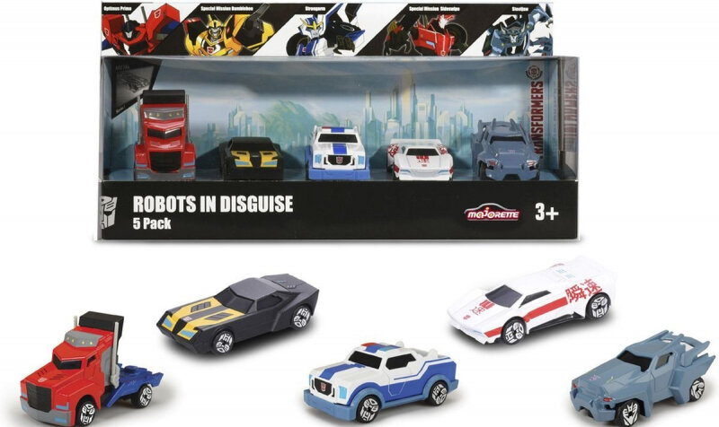 Набор машин Dickie Toys Трансформеры Die Cast (3113007) 1:12, 7 см
