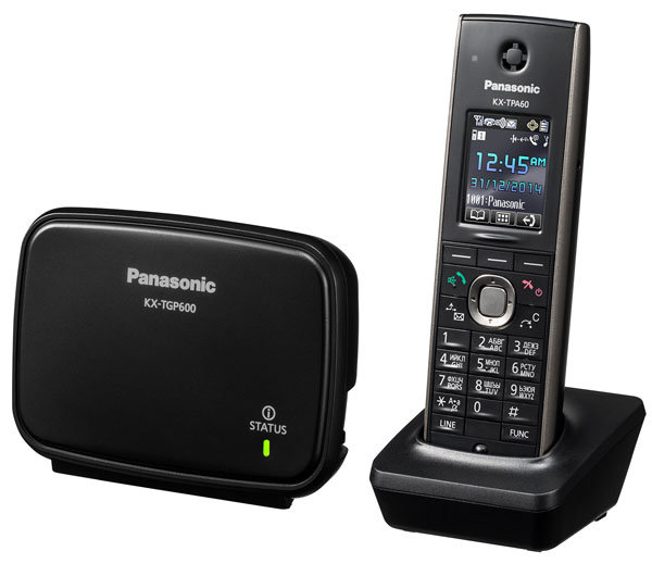 Беспроводной SIP DECT телефон Panasonic KX-TGP600 black