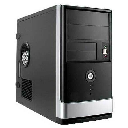 Корпус InWin EMR-002 450W Black/Silver (6101404/6105854/6121447/6132642)