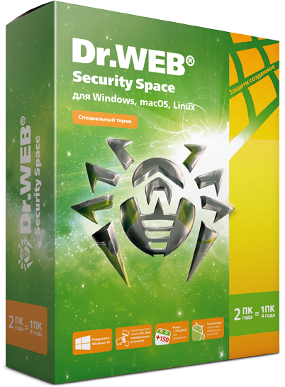  DR.WEB Security Space  1   2 