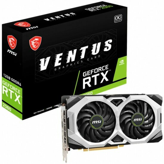 Видеокарта MSI GeForce RTX 2060 VENTUS OC 12G