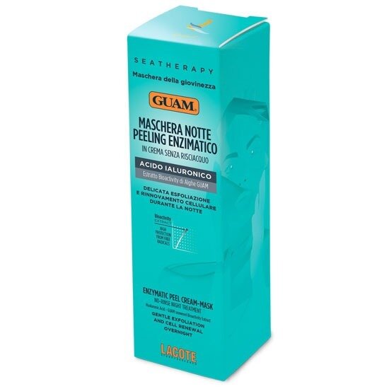 Guam Seatherapy Maschera Notte Peeling Enzimatico / Маска для лица энзимная ночная, 75 мл