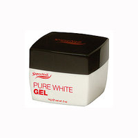 Ультра белый конструирующий гель Super Nail - Pure White Gel 60025 14 г