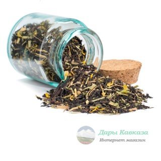 Чай черный с травами "Краснополянский сбор для бани" 100гр
