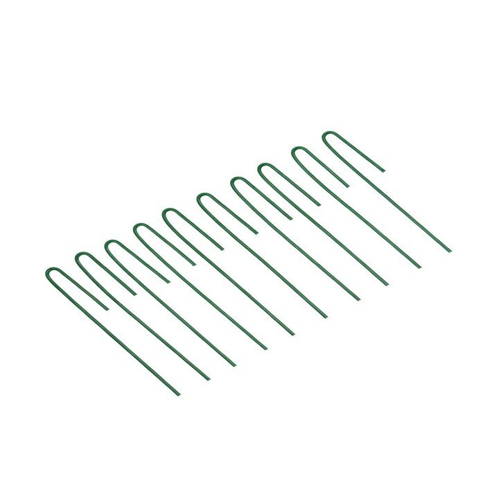 Greengo Колышек универсальный, h 20 см, ножка d 0.3 см, набор 10 шт., зелёный - фотография № 1