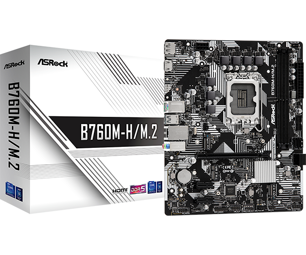 Материнская плата ASRock B760M-H/M.2