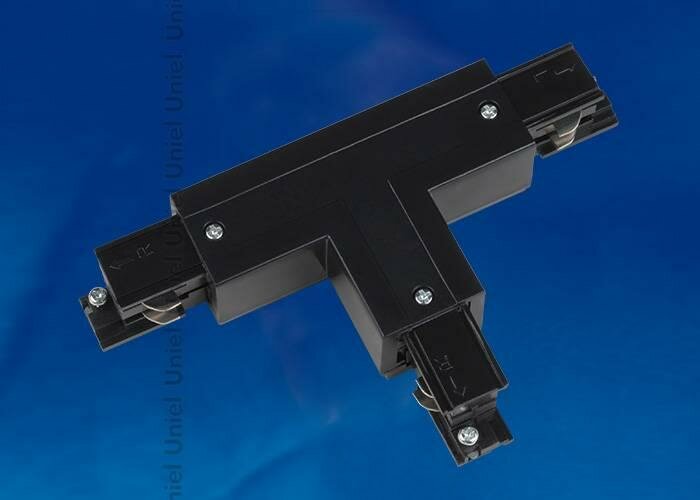 Соединитель для шинопроводов Т-образный правый внутренний Uniel UBX-A33 Black 09757