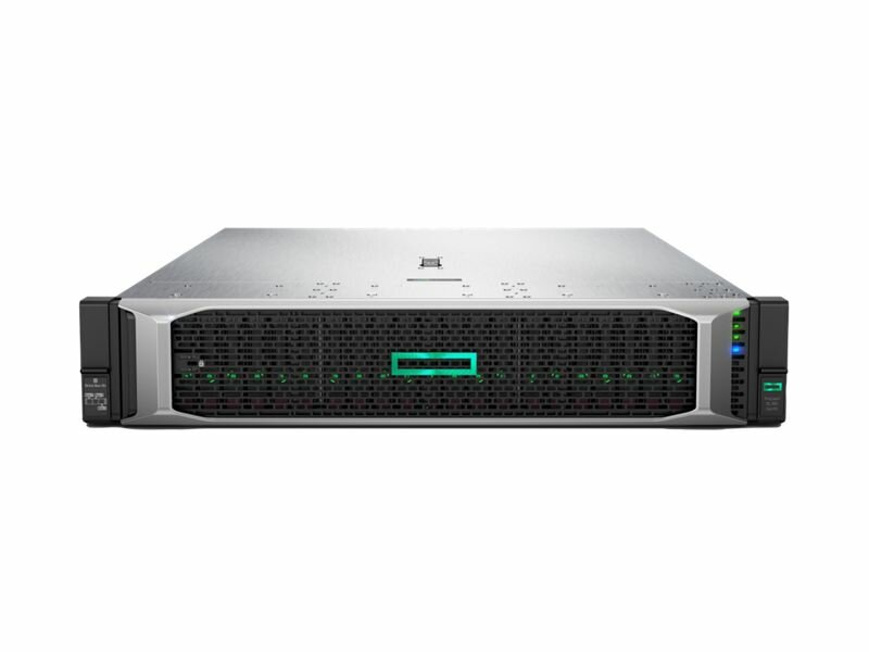 Сервер Hewlett Packard Enterprise ProLiant DL380 Gen10 (P20172-B21) 1 x Intel Xeon Silver 4208 2.1 ГГц/32 ГБ DDR4/без накопителей/количество отсеков 3.5" hot swap: 12/2 x 800 Вт/LAN 1 Гбит/c
