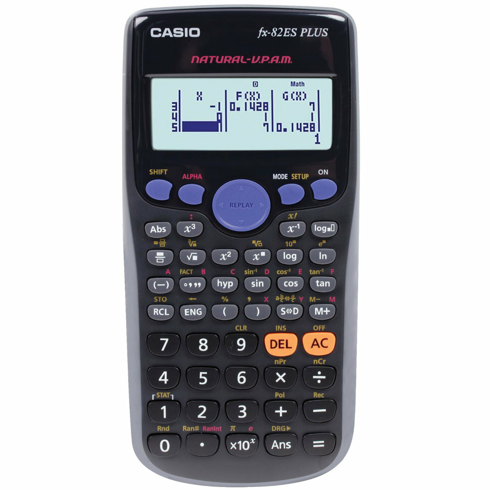 Калькулятор CASIO , 12-разрядный, черный - фото №1