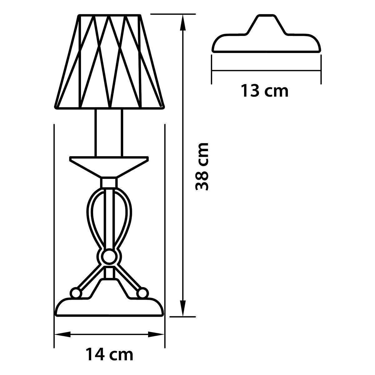 интерьерная Osgona Настольная лампа RICCIO 705914 Osgona