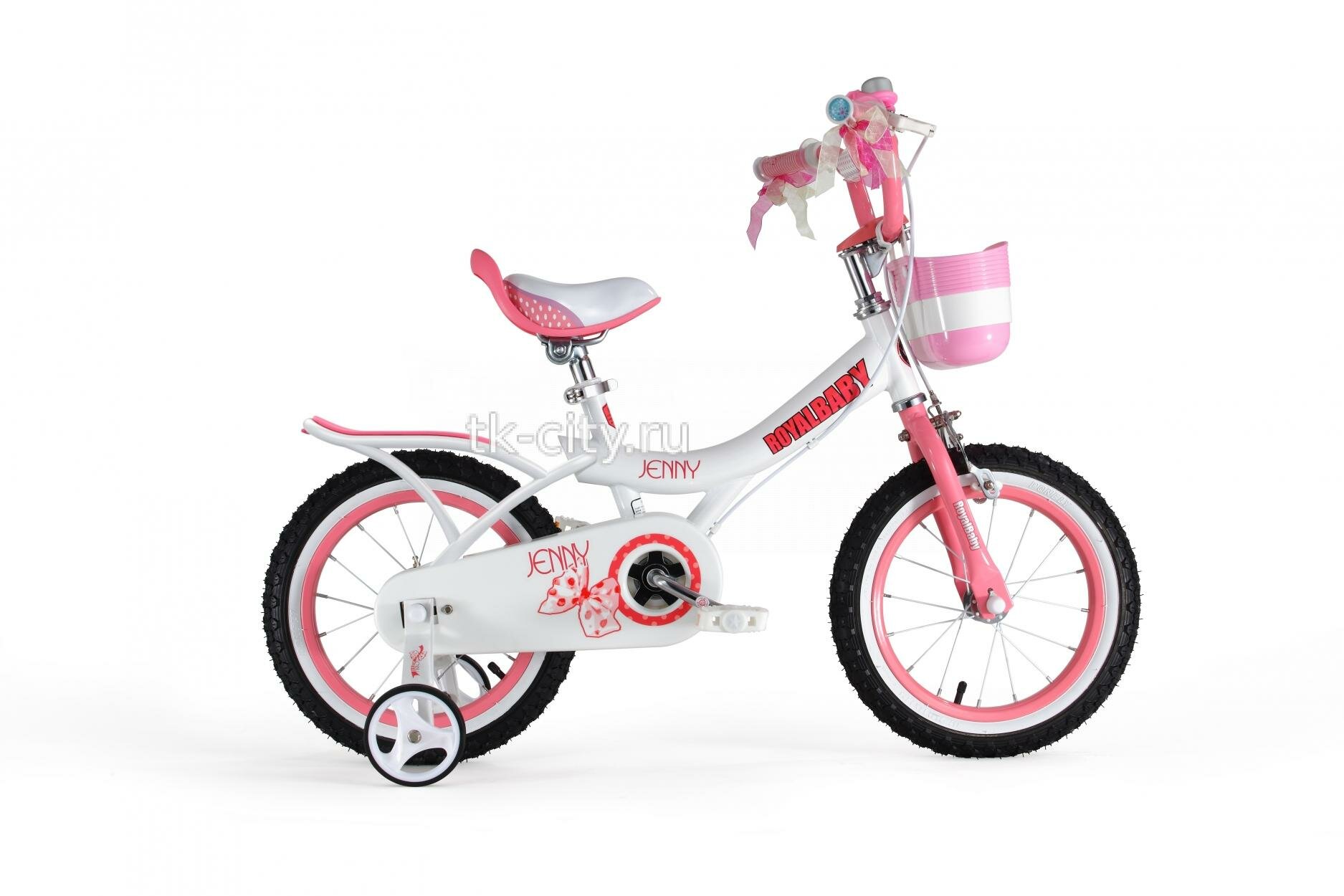 Детский велосипед Royal Baby RB14G-4 Princess Jenny Girl Steel 14 рама 23 Белый