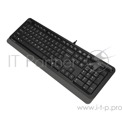 Клавиатура A4 FStyler FK10 черный/серый USB FK10 Grey .