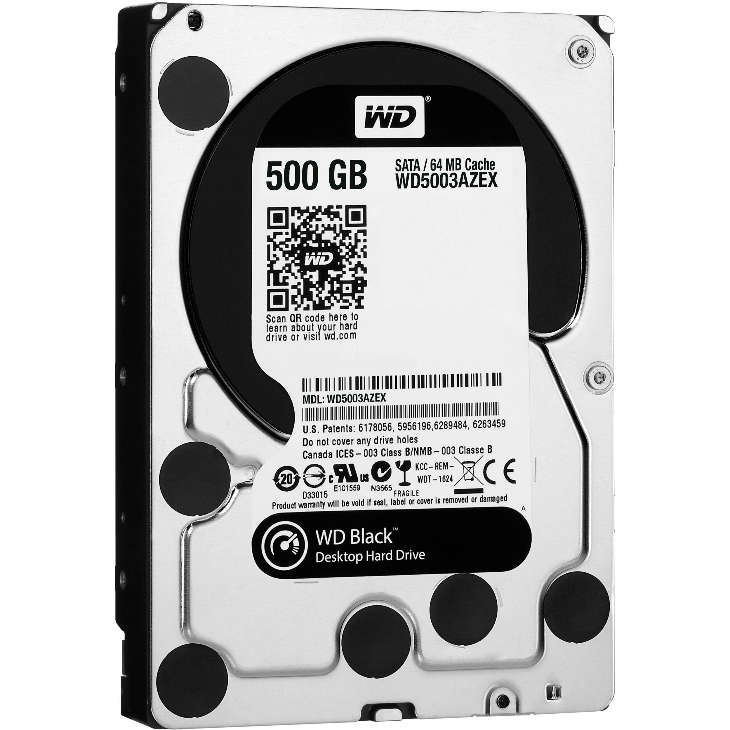 Жесткий диск Western Digital Caviar Black WD5003AZEX 500 Gb