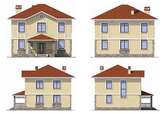 Проект дома Plans-57-81 (172 кв.м, газобетон) - фотография № 2