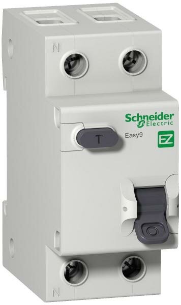 Schneider-electric EZ9D34610 ДИФ. АВТ. Выкл. EASY 9 1П+Н 10А 30мА C AC 4,5кА 230В =S=