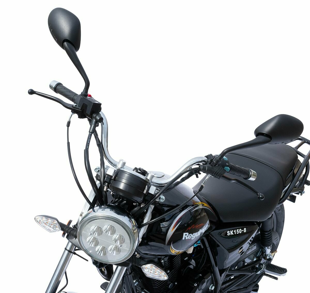 Мотоцикл Regulmoto SK200-8 , Черный, 100009-1 — фото 4